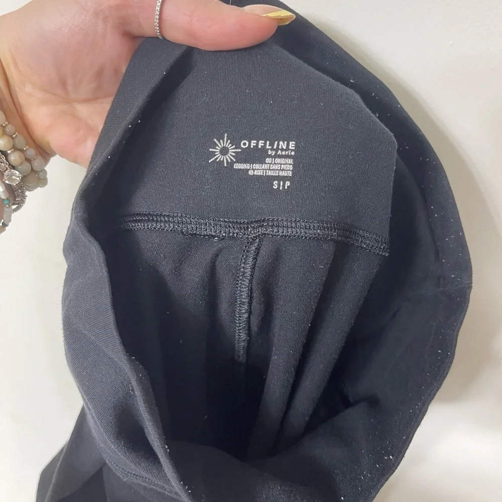 Aerie Offline Black Leggings
